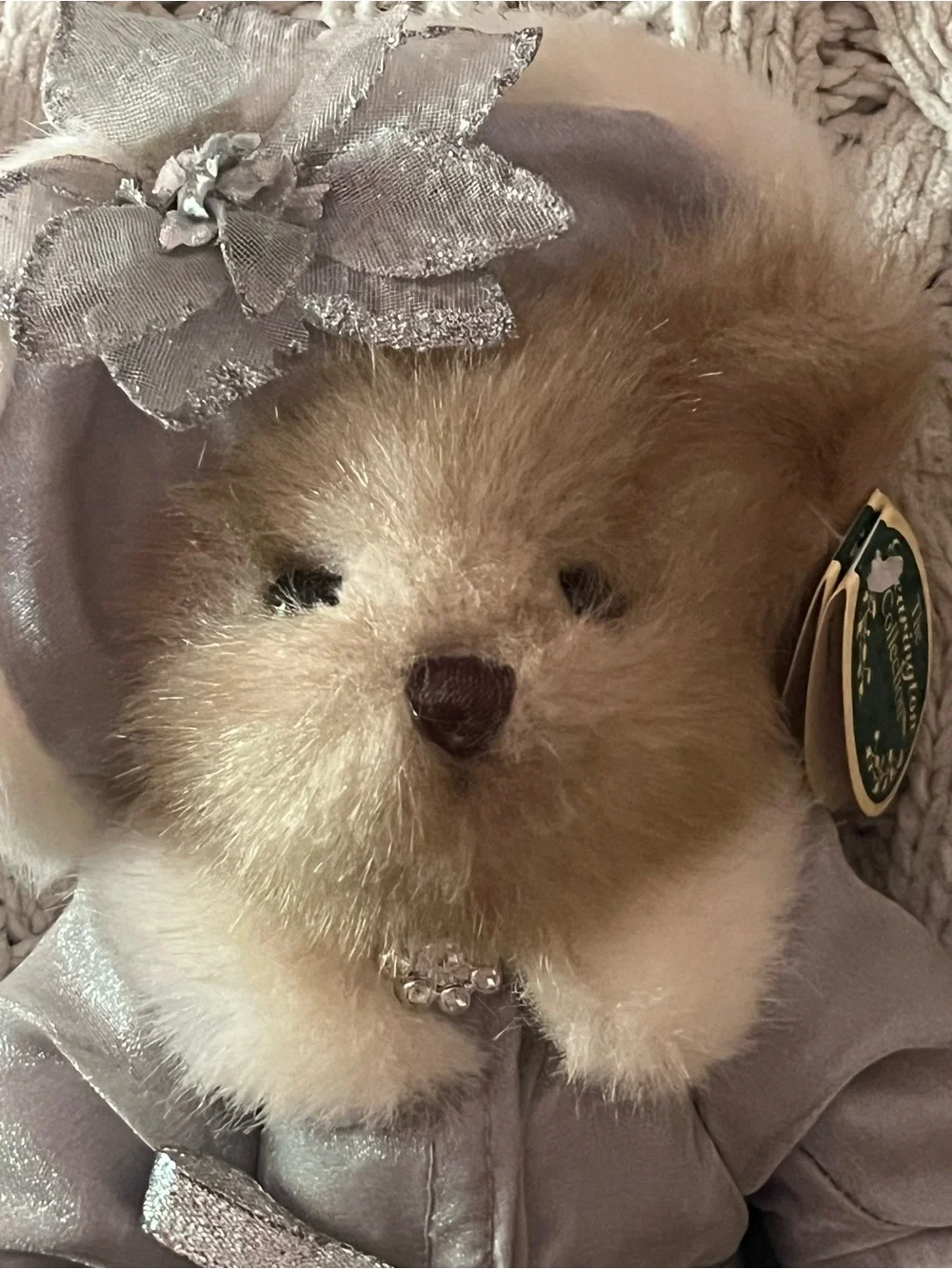 The Bearington Collection Cecilia #1102 Plush Girl Jointed Bear Excellent